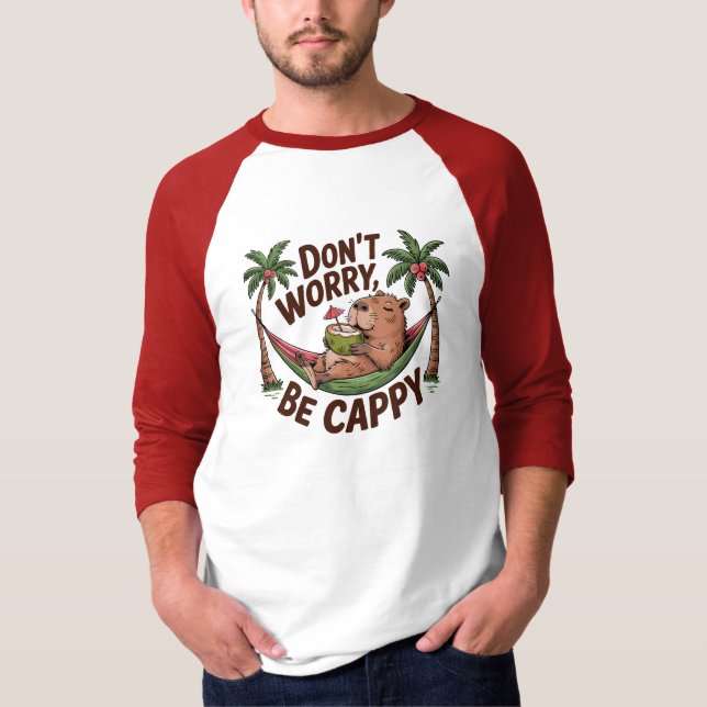 Camiseta Capivara seja feliz (Frente)