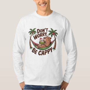 Camiseta Capivara seja feliz