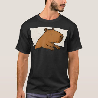 Camiseta Capivara Sono Favorito Dormindo Meninos Meninas