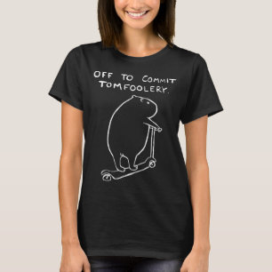 Camiseta Capivara vai cometer travessuras