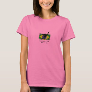 Camiseta Capoeira Brasil, de mulher