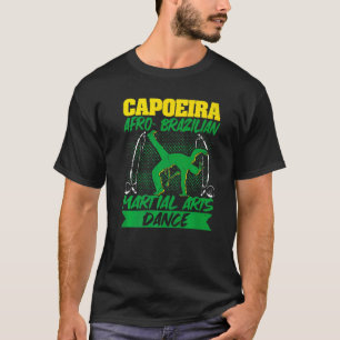 Camiseta Capoeira brasileira dança marcial Capoeira afro