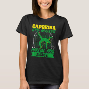 Camiseta Capoeira brasileira dança marcial Capoeiraafro