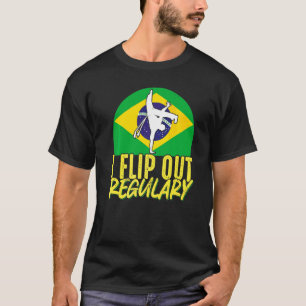 Camiseta Capoeira Brasileira Dança Marcial Eu Perco o Contr