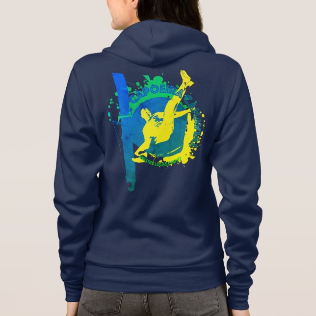 Camiseta Capoeira Canavial Hoodie (Verso)