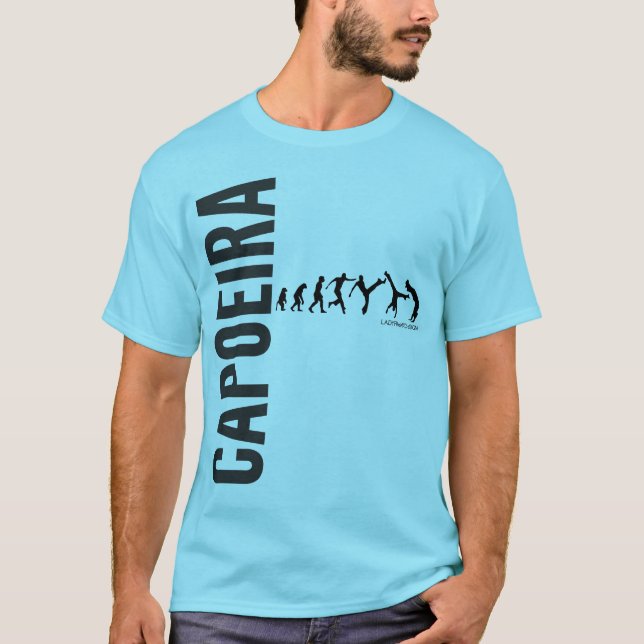 Camiseta Capoeira m verde (Frente)