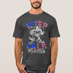 Camiseta Capoeira Mestre Brasileiro Mantém Calma E Segura