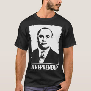 Camiseta Capone Empreendedor Tio Al Gangster Empresário
