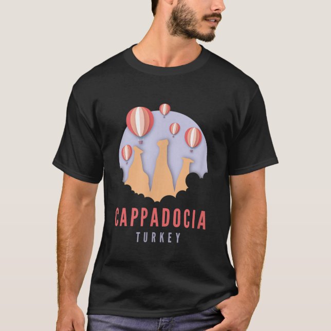 Camiseta Cappadocia Grécia (Frente)