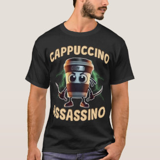Camiseta Cappuccino Assassino - Coffee Meme