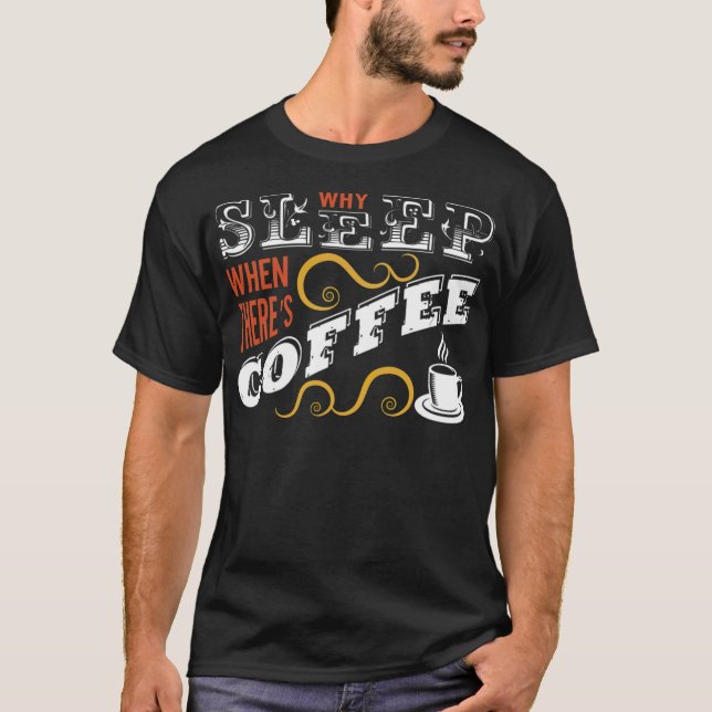 Camiseta Cappuccino de natal do Sono (Frente)