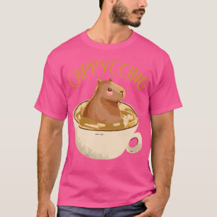 Camiseta Cappyccino Capybara Coffee