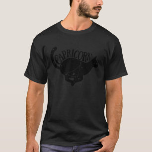 Camiseta Capricorn Gato Capricorn Zodíaco Astrológico