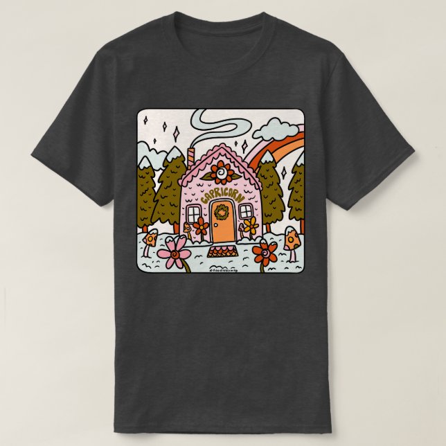 Camiseta Capricorn Gingerbird House (Frente do Design)