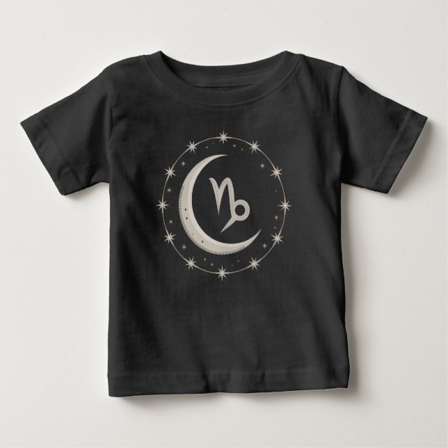 Camiseta Capricorn Moon: Um Símbolo Celestial (Frente)