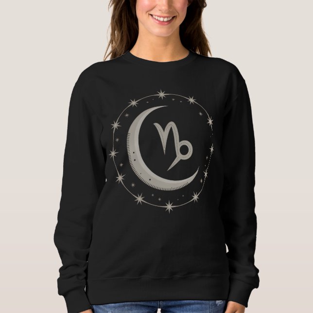 Camiseta Capricorn Moon: Um Símbolo Celestial (Frente)