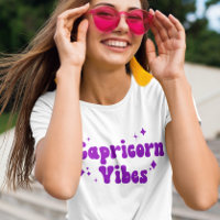 Capricorn Vibes Astrologia Zodiac Estrelas Roxas