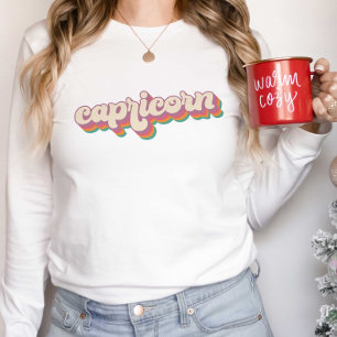 Camiseta Capricórnio Astrologia Aniversário Presente Sinal