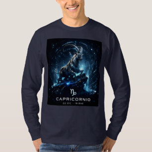 Camiseta capricórnio, horóscopo, 