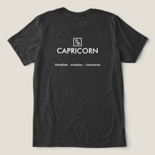Camiseta Capricórnio – O Arquiteto Visionário