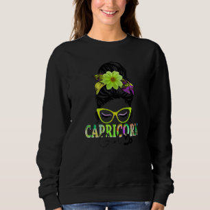 Camiseta Capricórnio Rapariga Aniversário Mensagem Cabelo A