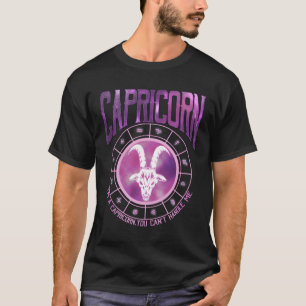 Camiseta Capricórnio Zodiac - Símbolo da Astrologia Engraça