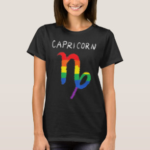 Camiseta Capricórnio Zodiac - Sinal Gay Lgbt Lgbt Pride Rai