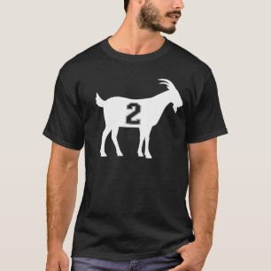 Camiseta Caprino 2 G.O.A.T. Número Dois Caprinos