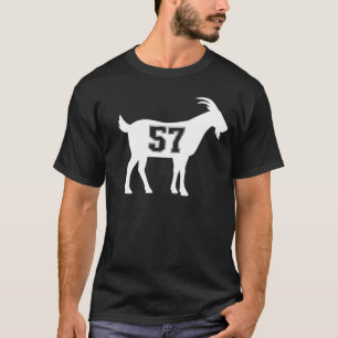 Camiseta Caprino 57 G.O.A.T. Número 57 Caprinos