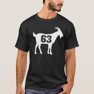 Camiseta Caprino 63 G.O.A.T. Número Sessenta e Três Caprino