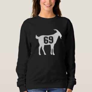 Camiseta Caprino 69 G.O.A.T. Número Sessenta e Nove Caprino
