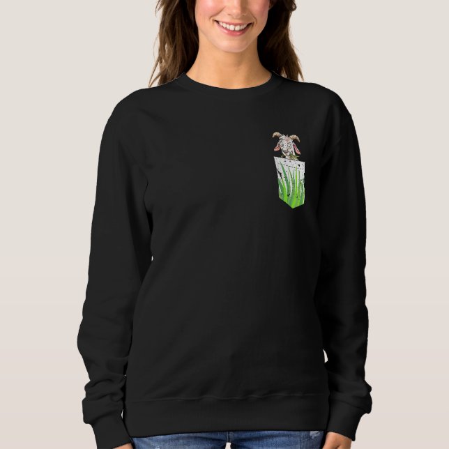 Camiseta Caprino de Fazendas de criação de gado (Frente)
