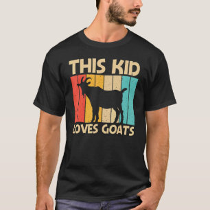 Camiseta Caprino legal Para Crianças, Crianças, Fazendeiros