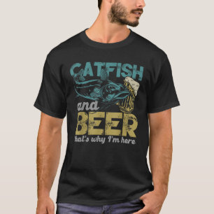 Camiseta Caprino Pesca Caprino Cerveja É por isso que estou