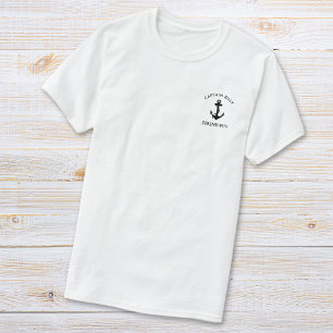 Camiseta Caprinos Clássicos de Âncora de Barcos