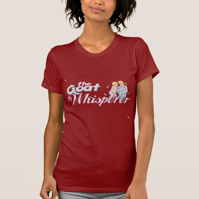 Camiseta Caprinos Gifts Goat Whisperer (Frente)
