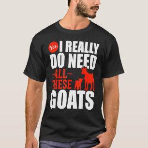 Camiseta Caprinos para criação de Fazendas