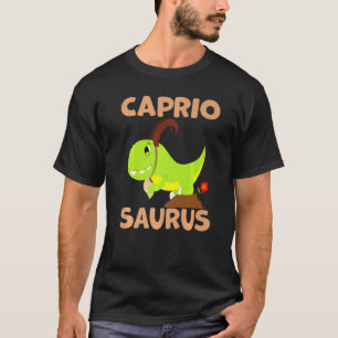 Camiseta Capriossauro Capricórnio Símbolo Zodiac Astrologia