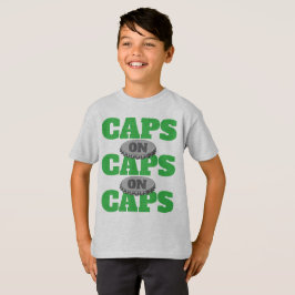 Camiseta Caps on Caps on Caps Video Gaming