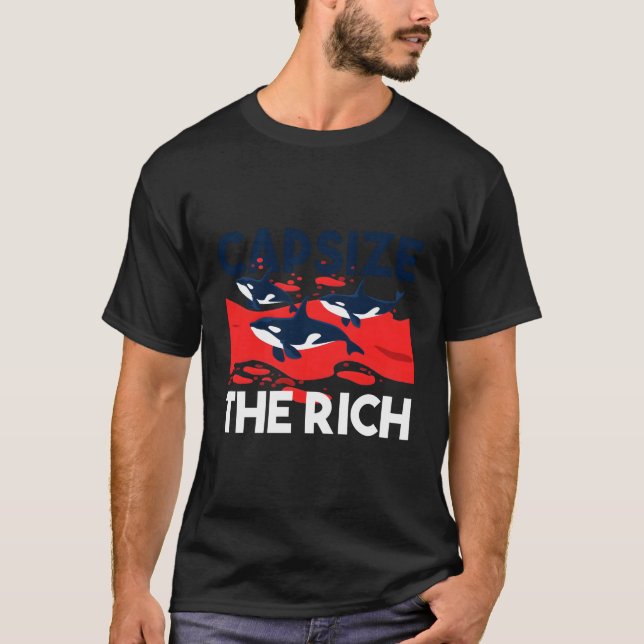 Camiseta Capsize A Rich Orca Whale (Frente)