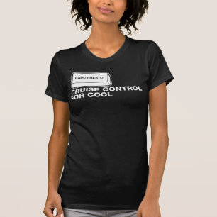 Camiseta capslock - cruise control para legal