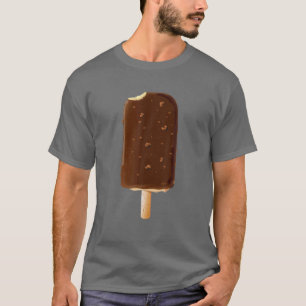 Camiseta Cápsula de Sorvete de chocolate