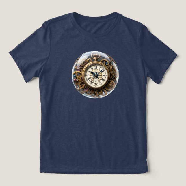 Camiseta Cápsula do Tempo (Design frontal)
