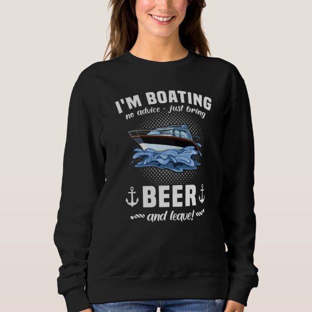 Camiseta Captain Beer Boat Sports Boat Sailing Boat Motor B (Frente)
