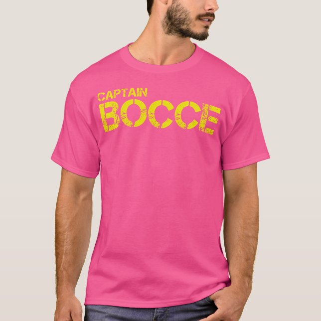 Camiseta Captain Bocce (Frente)
