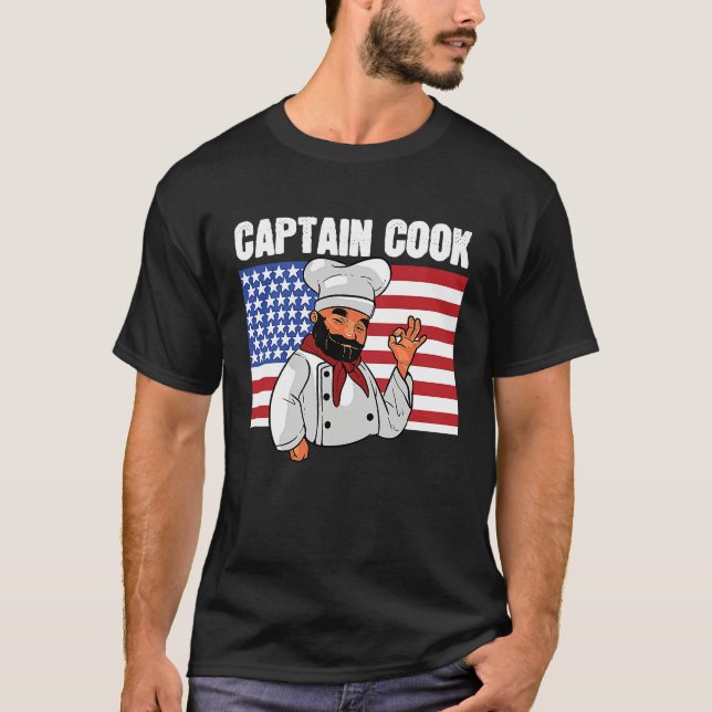 Camiseta Captain Cook (Frente)