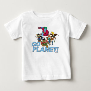 Camiseta Captain Planet and the Planeteers - Go Planet!
