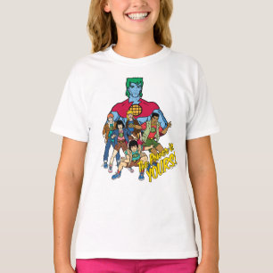 Camiseta Captain Planet Group Graphic - The Power Is Yours!