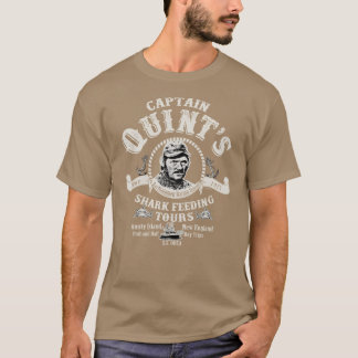 Camiseta Captain Quints Shark Feedingours Universal UCS LLC
