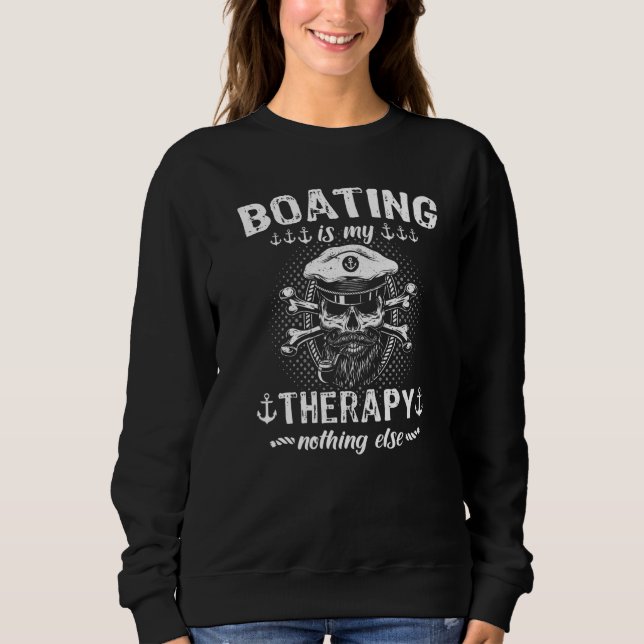 Camiseta Captain Sports Boat Sailing Sailing Boat Motor Boa (Frente)